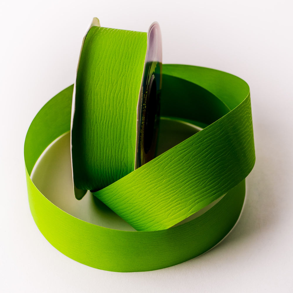 Liston Papel Sintético VERDE MANZANA 34