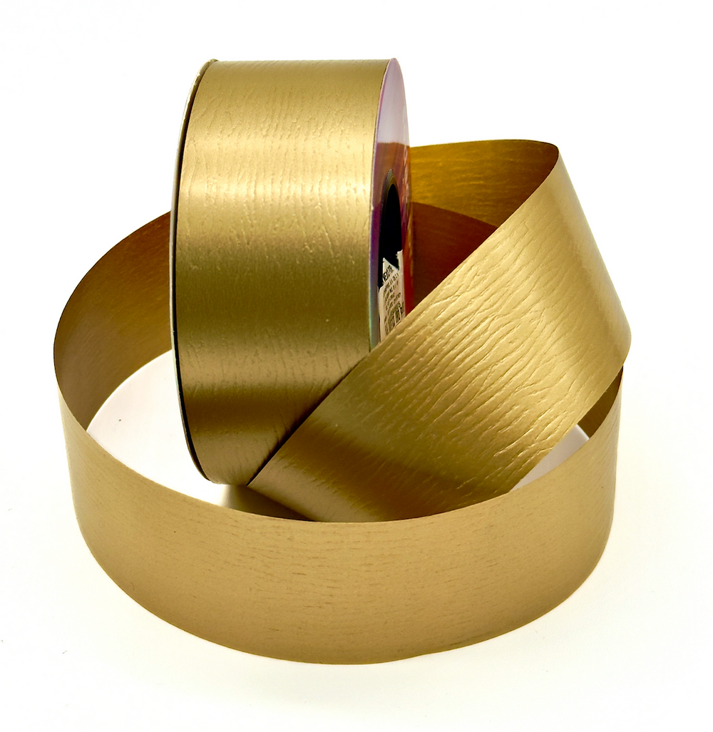 Liston Papel Sintético ORO PALIDO 58
