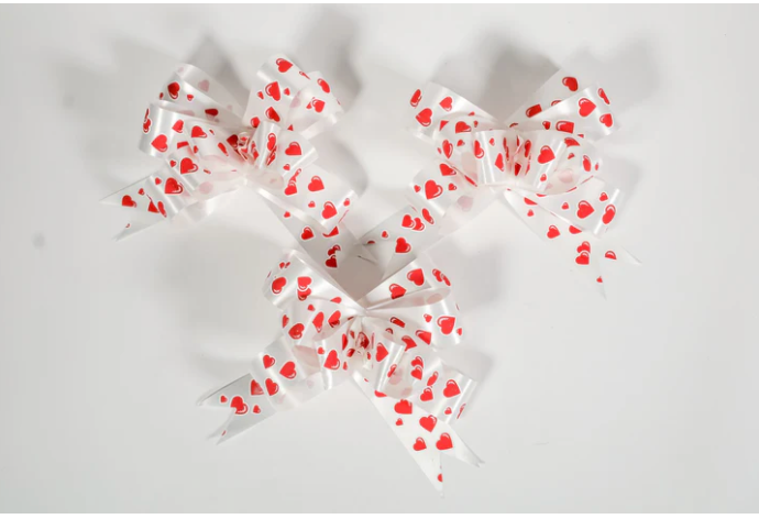 Moño Eros Blanco Liso