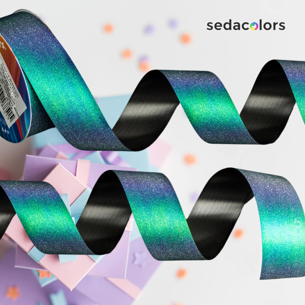 GLITTER IRIDISCENTE - NEGRO 10