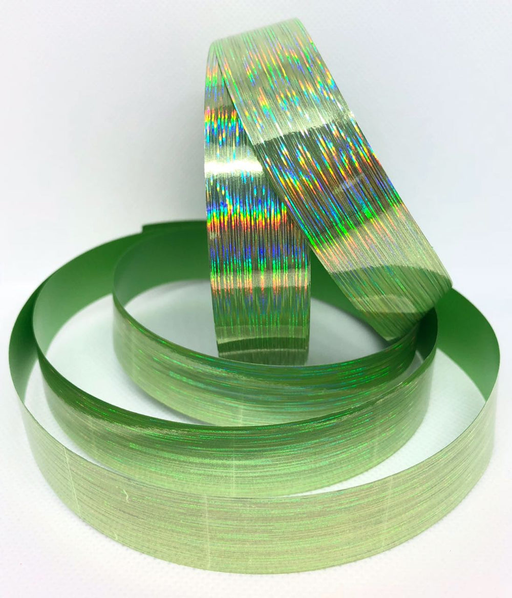 HOLOGRAMA LLUVIA - VERDE MANZANA 34