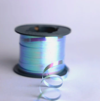 Curling Nacarado Azul Turqueza 25