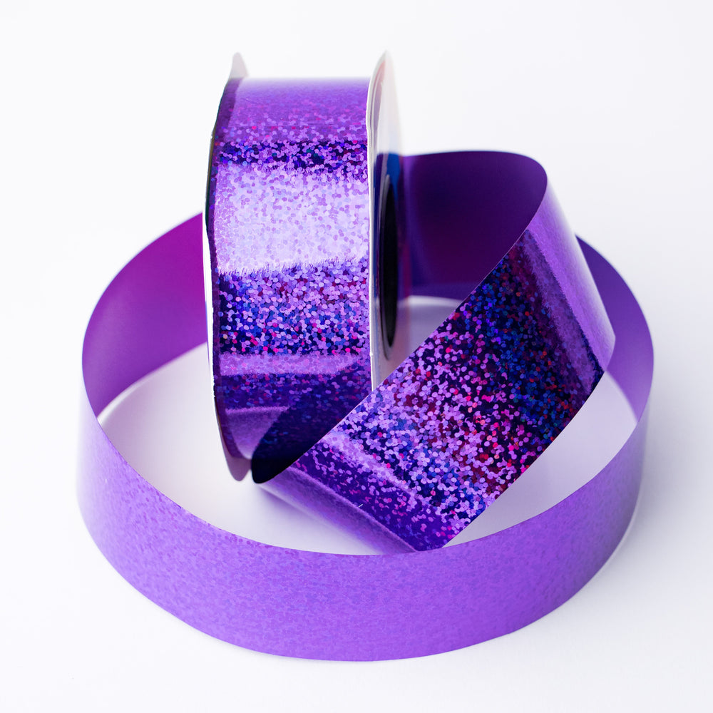 HOLOGRAMA PUNTOS - MORADO 20