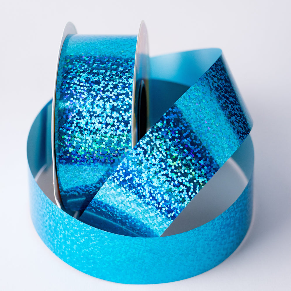 HOLOGRAMA PUNTOS - AZUL TURQUEZA 25