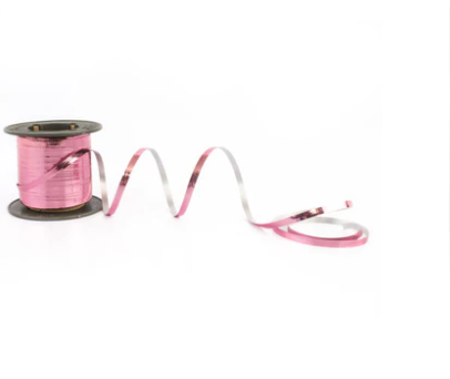 Curling Metálico Rosa Claro 56